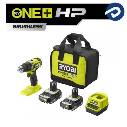 Ryobi aku bušilica R12SD-220S(ONE+ 12V,2x2Ah,10mm)