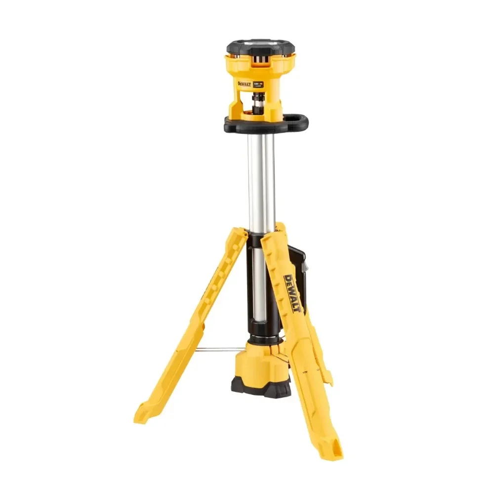 DeWalt aku LED reflektor sa stativom DCL079 18 V — 3000 lm, bez baterije