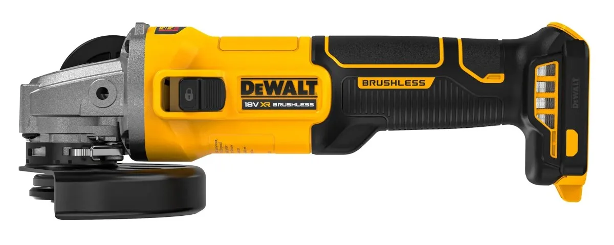 DeWalt aku kutna brusilica DCG407NT 18 V XR — 125 mm, klizni prekidač, bez baterije, TSTAK