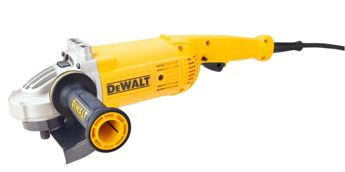 DeWalt kutna brusilica DWE496 — 2600 W, 230 mm, meko pokretanje