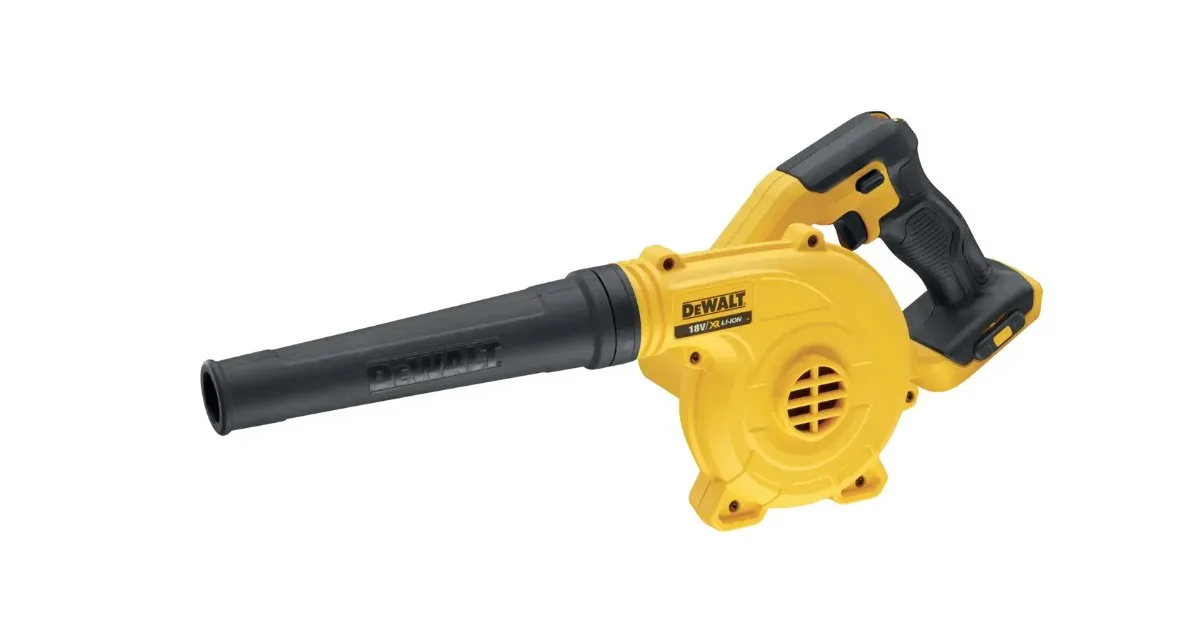 DeWalt aku puhalo DCV100 18 V XR — 18000 o/min, 1,3 kg, bez baterije