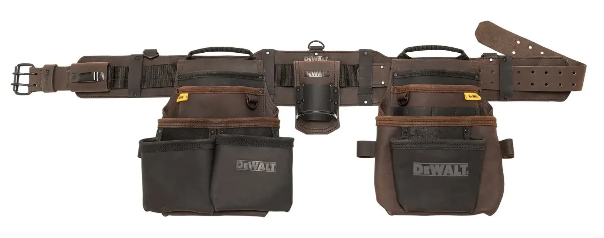 DeWalt kožni pojas za alat DWST50113-1 — 18 džepova