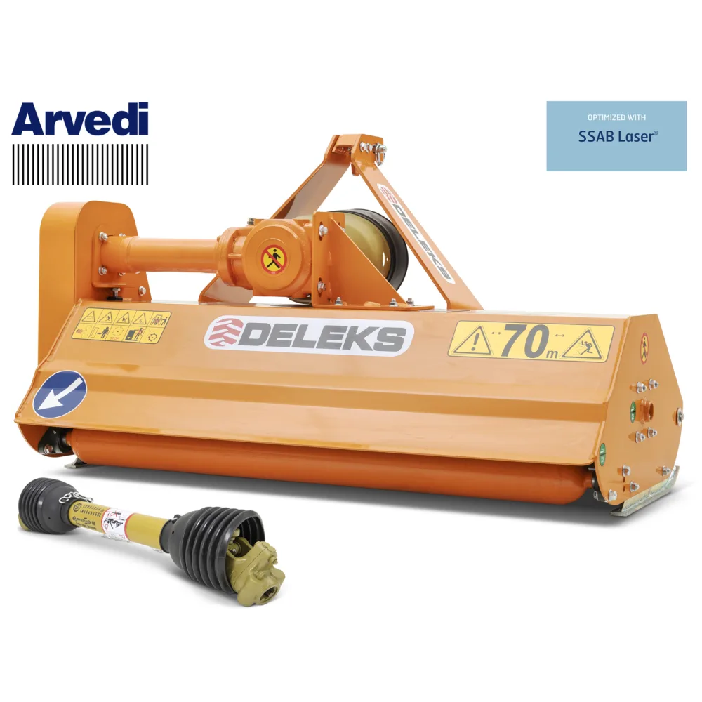 Malčer za traktor DELEKS LINCE80 – 80 cm