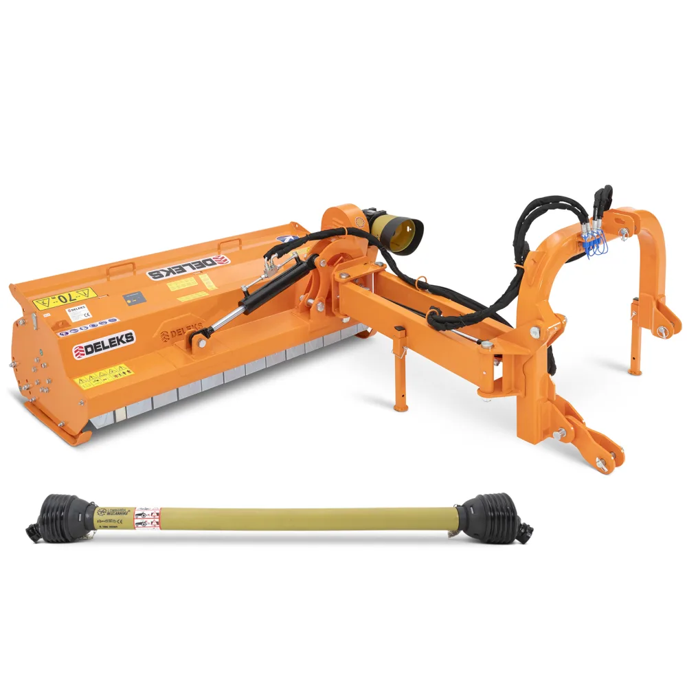 Bočni malčer za traktor DELEKS ALCE220 – 220 cm, teška izvedba