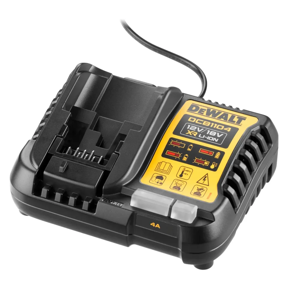 DeWalt punjač DCB1104 XR 12/18 V — 4 A, LED pokazivač