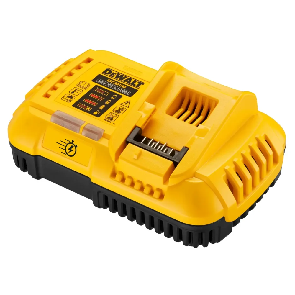 DeWalt brzi punjač DCB118 XR i FLEXVOLT — 18 / 54 V, s ventilatorom