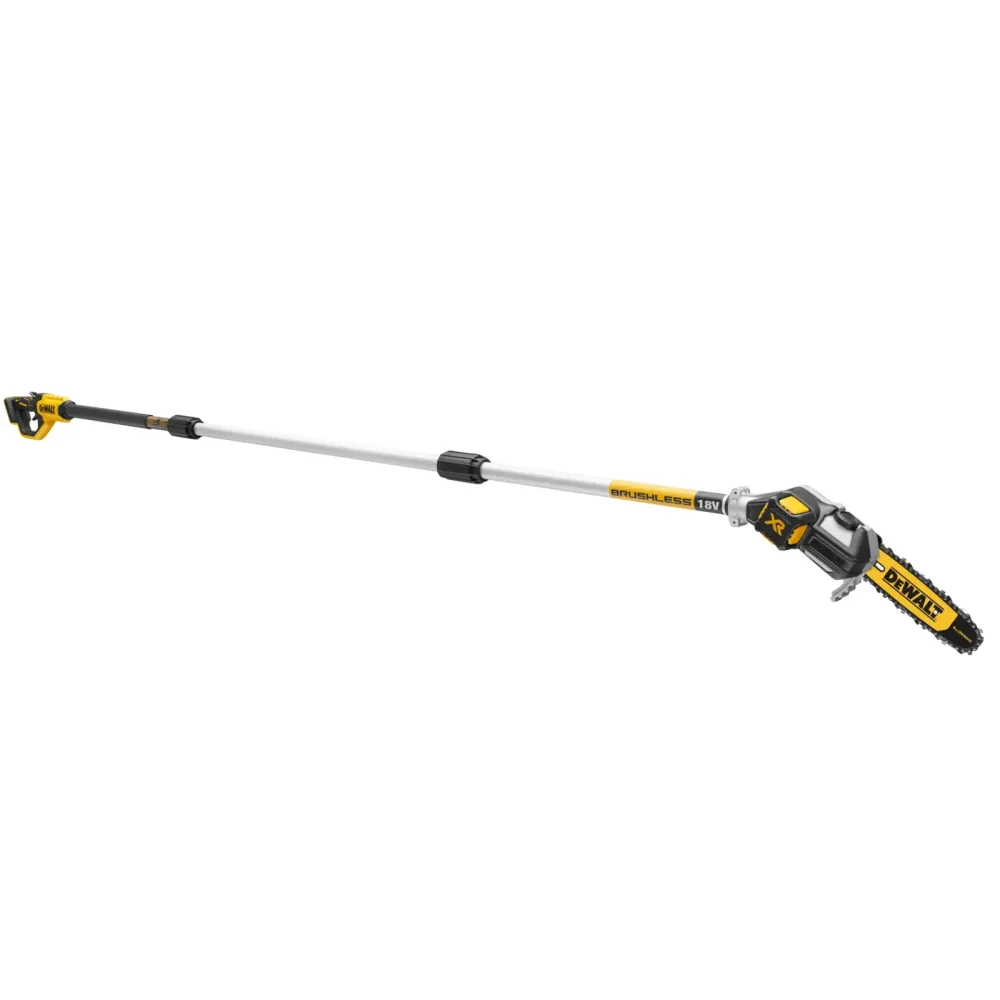 DeWalt aku štapna lančana pila DCMPS567P1 18 V XR — doseg do 4,5 m, 1 × 5,0 Ah