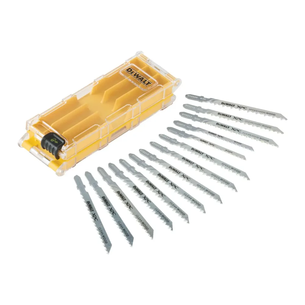DeWalt set listova ubodne pile DT2298 EXTREME — 14 kom, drvo i metal
