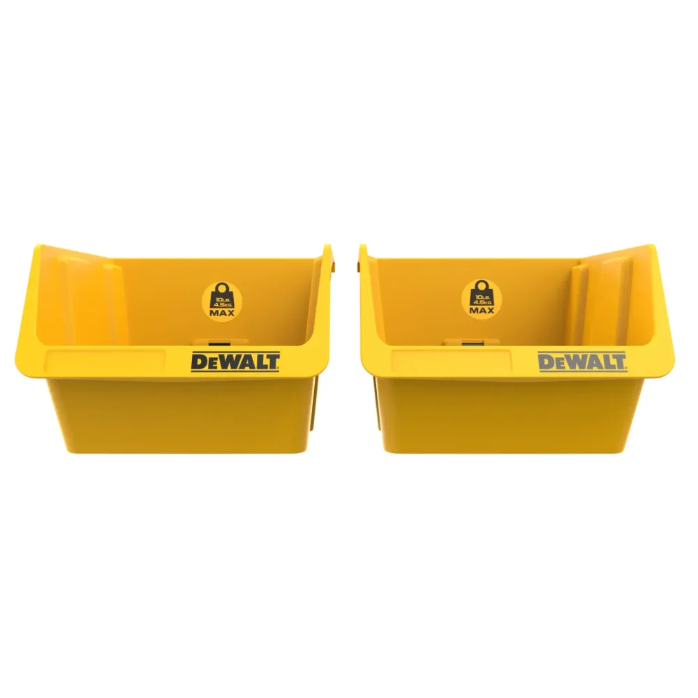 DeWalt plastične kutije DWST82813-1 za metalnu šinu — 2 kom