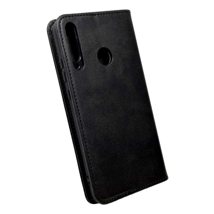 Torbica +CLASS Flip H za Huawei P40 Lite E, Y7P magnetic crna