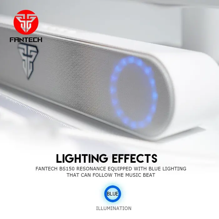 Zvučnik gaming Fantech Bluetooth + 3.5 mm BS150 bijeli