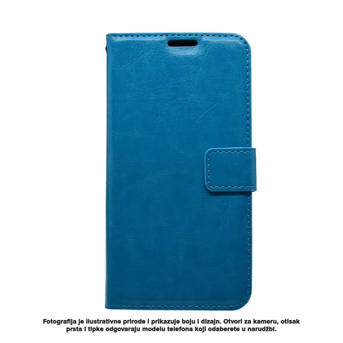 Torbica +CLASS Flip H leather za Xiaomi Mi Note 10, Mi Note 10 Pro plava