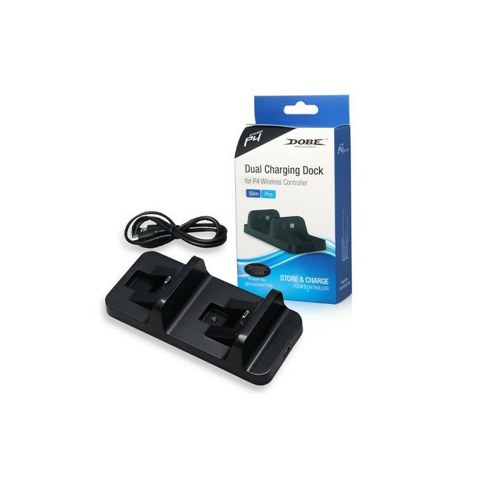 Dual dock punjač za punjenje PS4 kontrolera dobe TP4-002