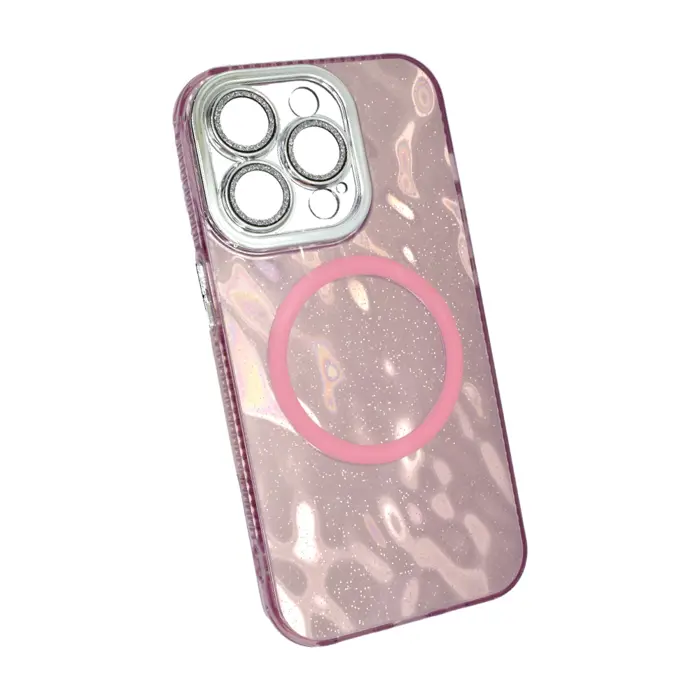 Maskica +CLASS MagSafe prime za iPhone 14 Pro roza