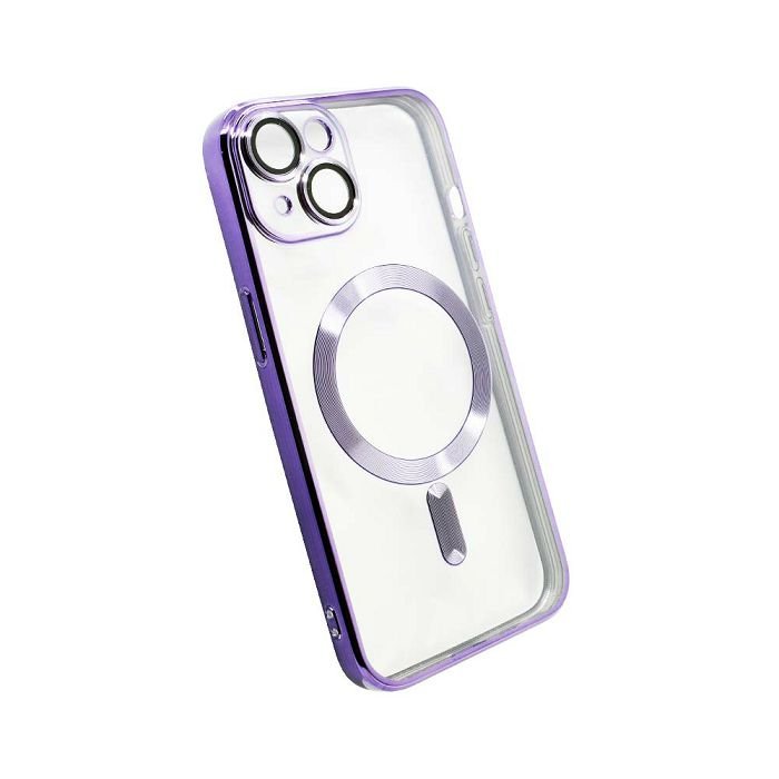 Maskica +CLASS MagSafe electro za iPhone 13 ljubičasta