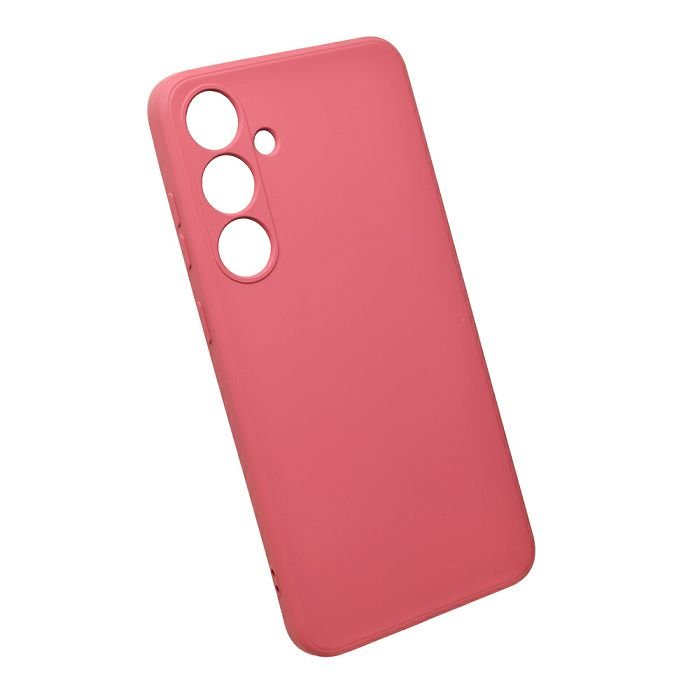 Maskica +CLASS silicone Edge za Samsung S24, S921B, S25, S931B bordo