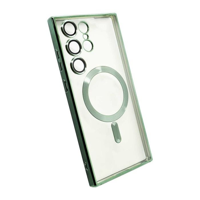 Maskica +CLASS MagSafe electro za Samsung S23 Ultra, S918B zelena