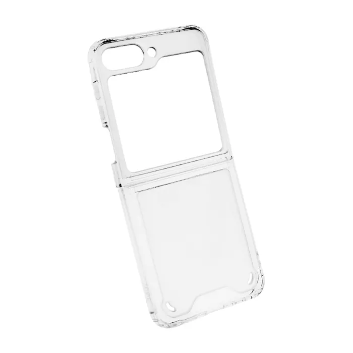 Maskica +CLASS TPU acrylic za Samsung Z Flip 5 prozirna