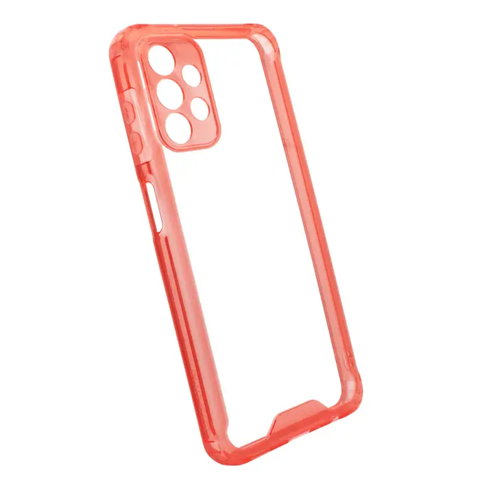 Maskica +CLASS TPU acrylic za Samsung A13 4G, A135F, A137 crvena