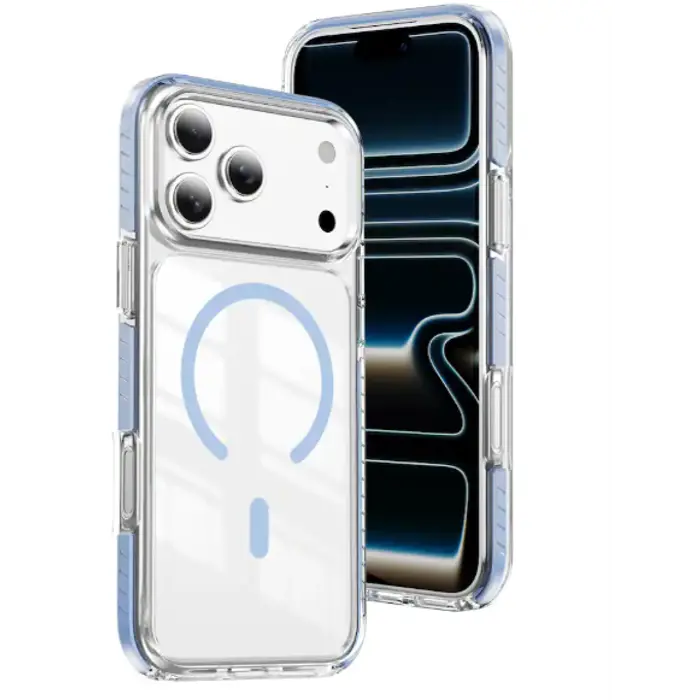 Maskica +CLASS MagSafe clear colour za iPhone 17 Pro Max, iph 18 Pro Max black