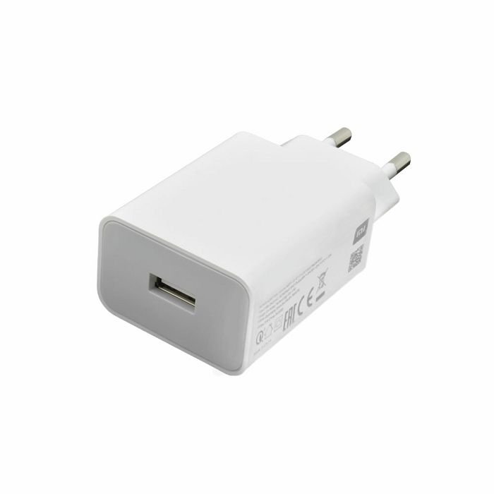 Kućni punjač za Xiaomi MDY-10-EF, QC 3.0 18W brzi bijeli bulk.
