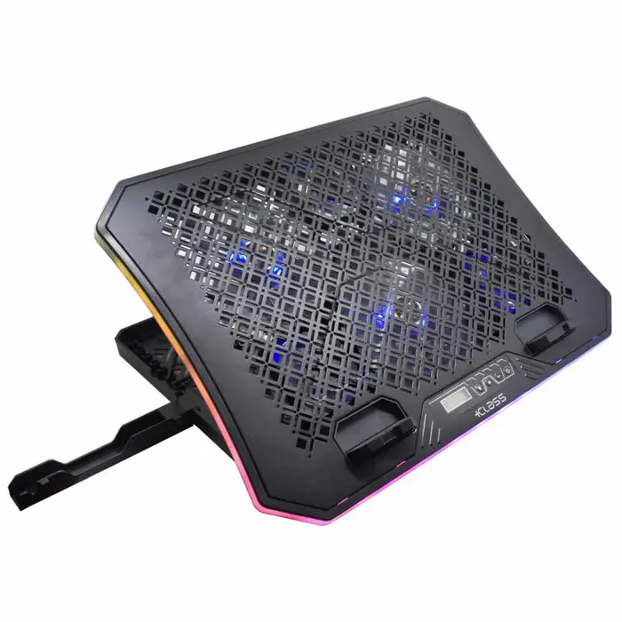 Stalak s hlađenjem za laptop +CLASS DCX-AA8 10-19'' 6 ventilatora