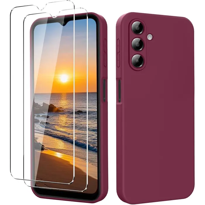 Maskica +CLASS silicone Edge za Honor 600 Pro bordo