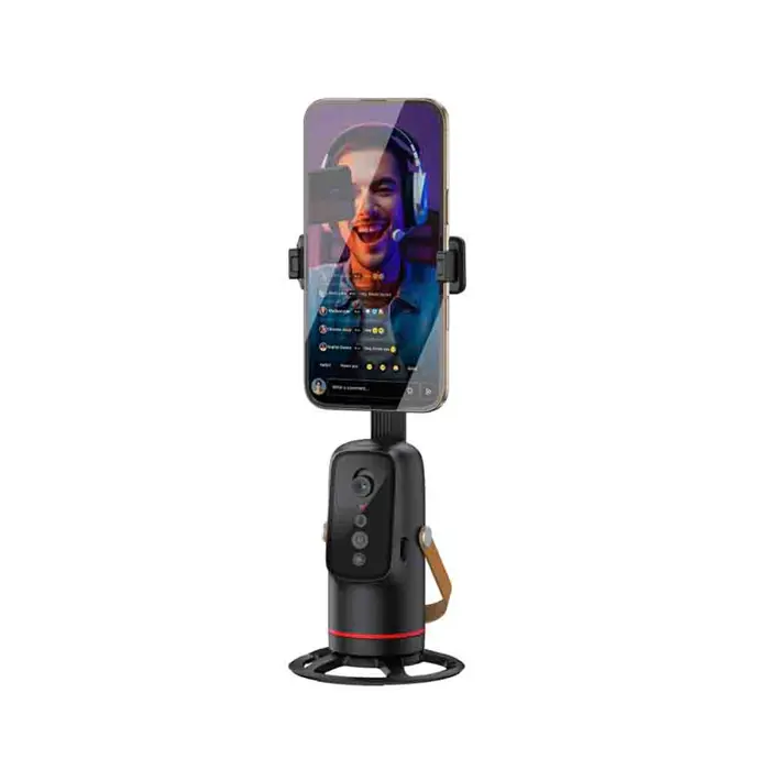 Pametni selfi stativ XO Bluetooth s praćenjem pokreta rotacija 360 SS20 crni