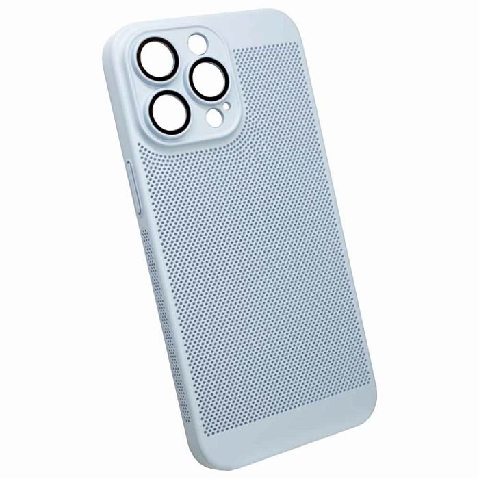 Maskica +CLASS net cover za iPhone 15 Pro svijetlo plava