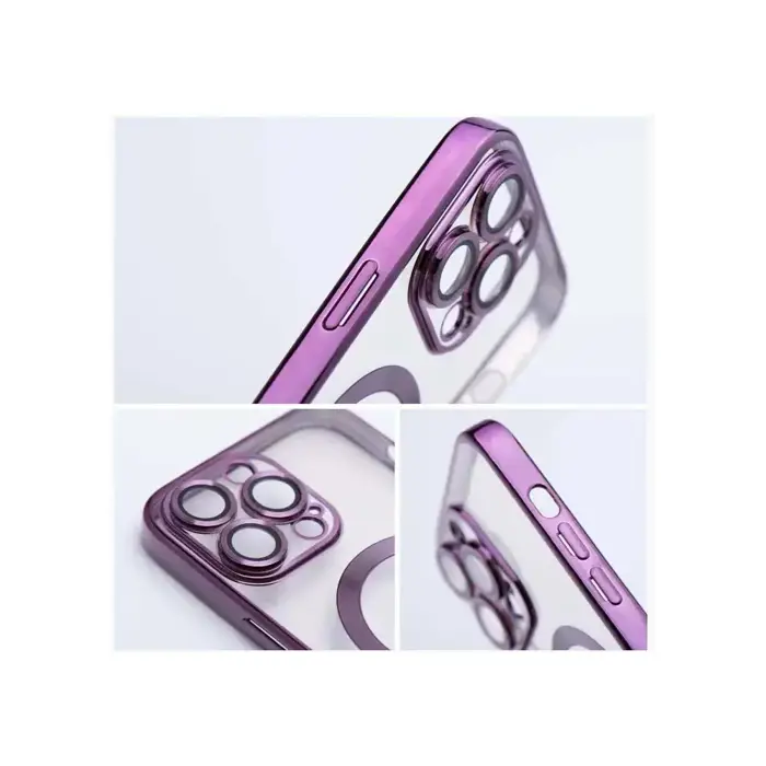 Maskica +CLASS MagSafe electro za iPhone 17 Air ljubičasta