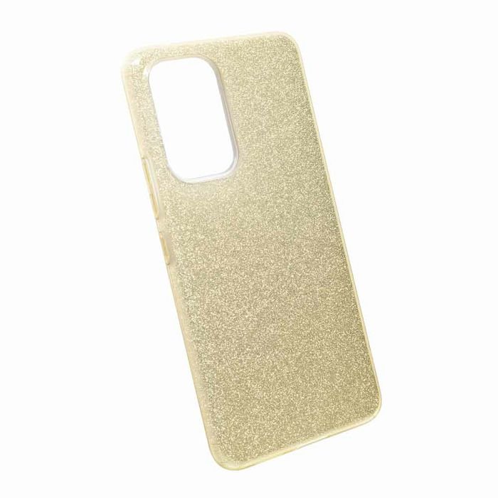 Maskica +CLASS TPU glitter za Samsung A53 5G, A536 zlatna
