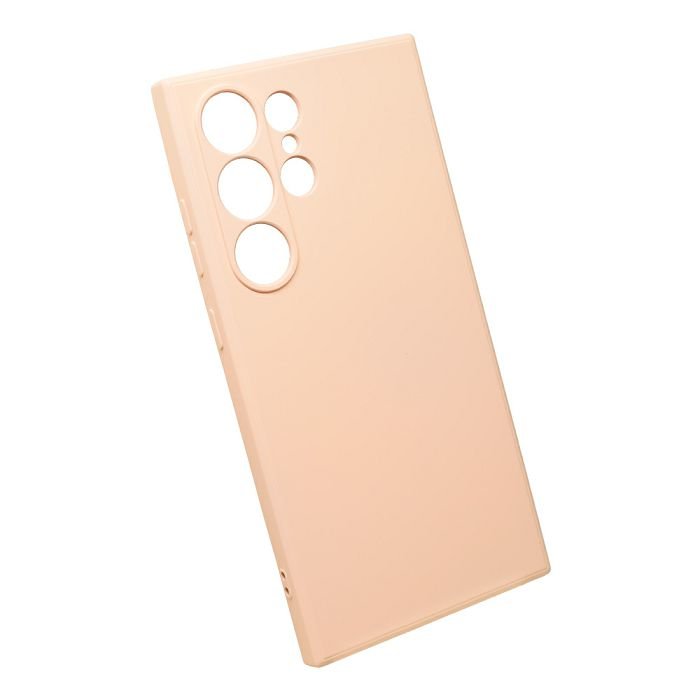 Maskica +CLASS silicone Edge za Samsung S24 Ultra, S928B breskva