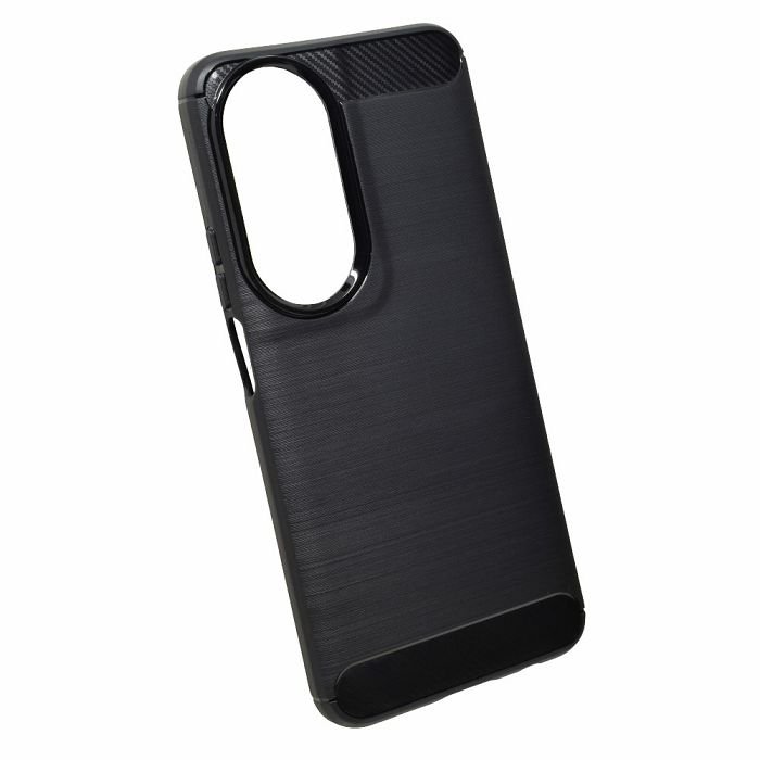 Maskica +CLASS TPU karbon mat za Honor X7B, Honor 90 Smart crna