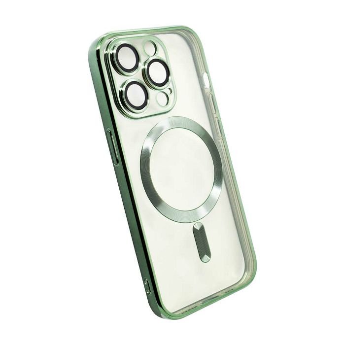 Maskica +CLASS MagSafe electro za iPhone 14 Pro Max zelena