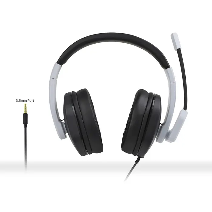 Slušalice za PS5, PS4, Switch, one, 360, PC 3.5 mm dobe TY-1802 bijele