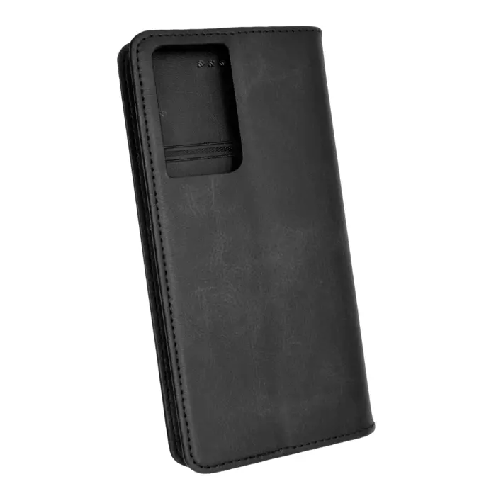 Torbica +CLASS Flip H za Samsung S21 Ultra, G998B magnetic crna