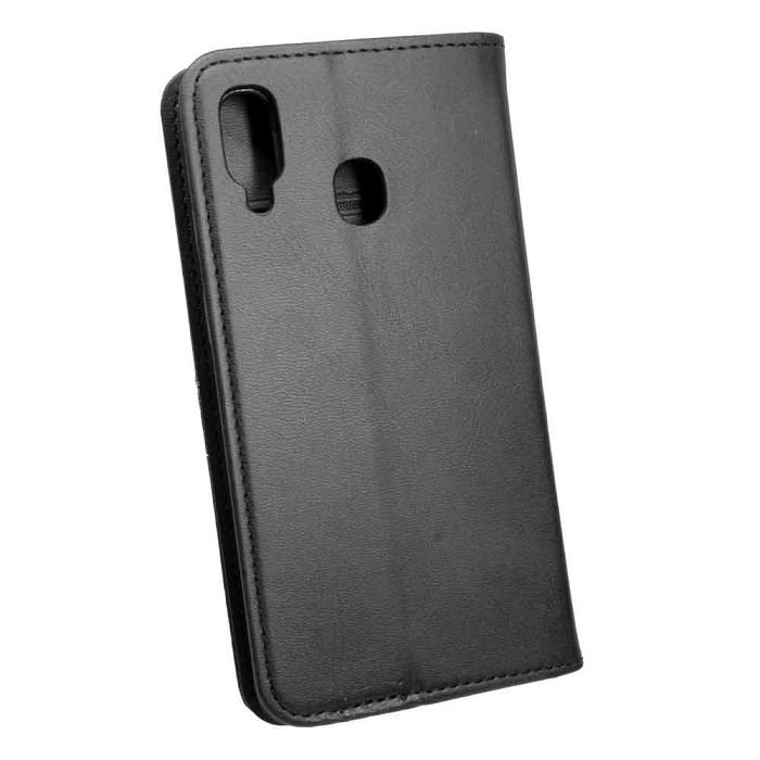 Torbica +CLASS Flip H za Samsung A20E, A202F magnetic crna