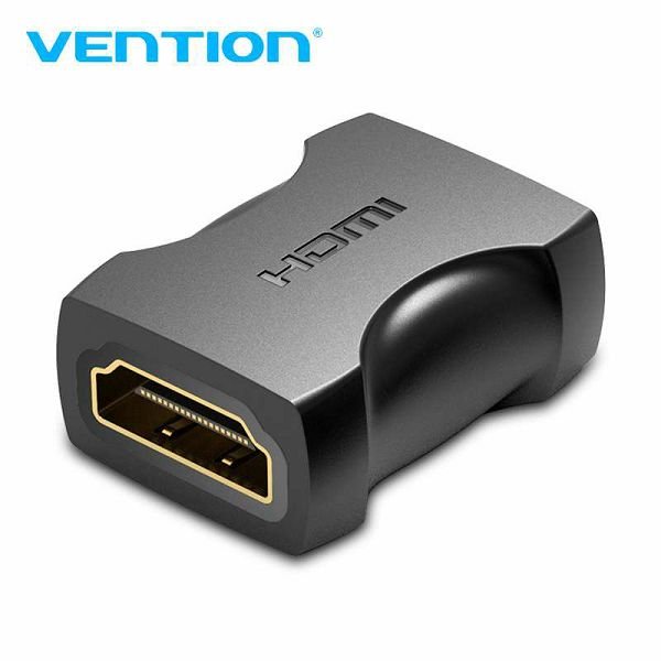 Adapter HDMI ženski na HDMI ženski 2 kom Vention AIRB0-2 crni