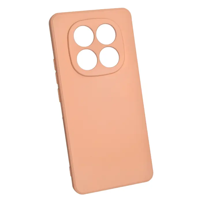 Maskica +CLASS silicone Edge za Xiaomi Redmi Note 14 Pro 5G, Poco X7 breskva
