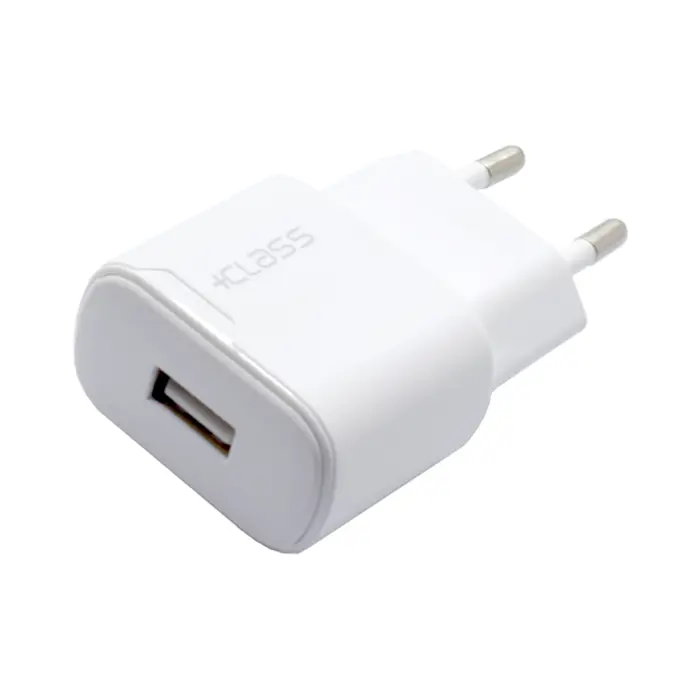 Kućni punjač +CLASS USB 2.1A 10W bijeli