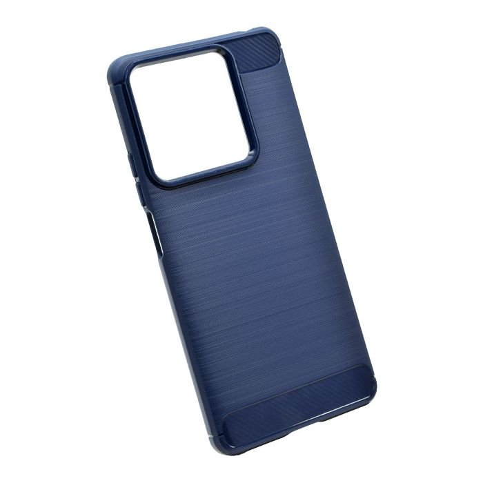 Maskica +CLASS TPU karbon mat za Xiaomi Redmi Note 13 5G plava