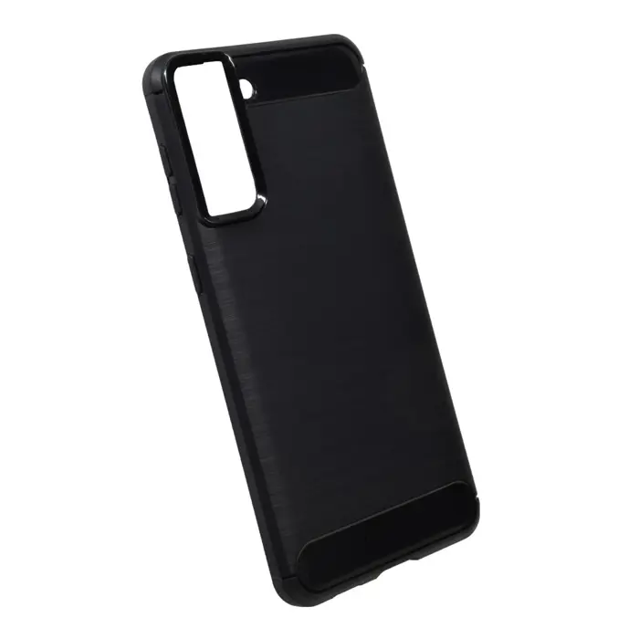 Maskica +CLASS TPU karbon mat za Samsung S21 Plus, G996B crna