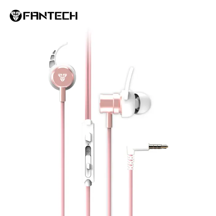 Hands-free slušalice žične gaming in-ear Fantech 3.5 mm + mikrofon EG3 roza