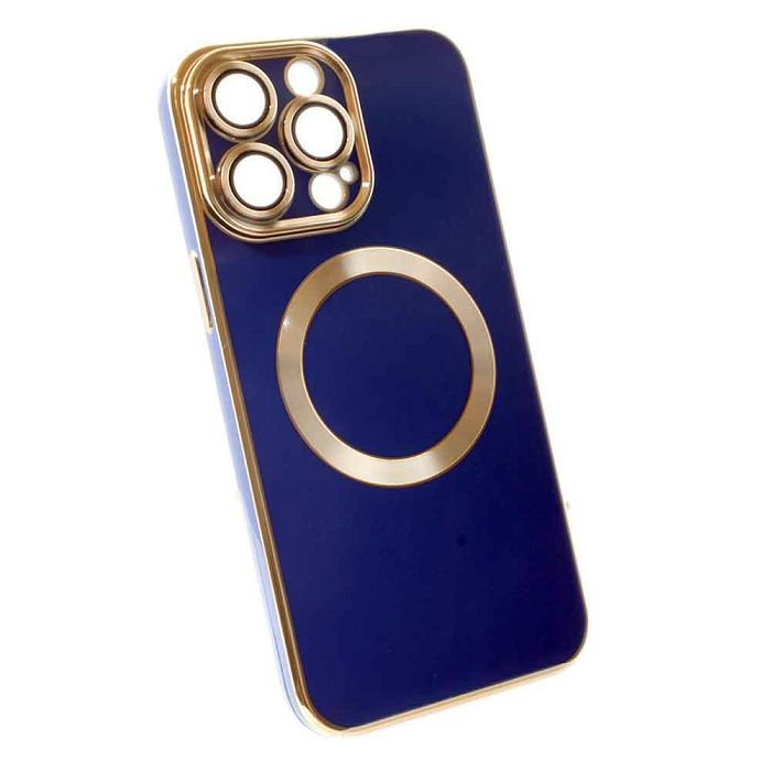 Maskica +CLASS MagSafe colour za iPhone 14 Pro Max tamno plava