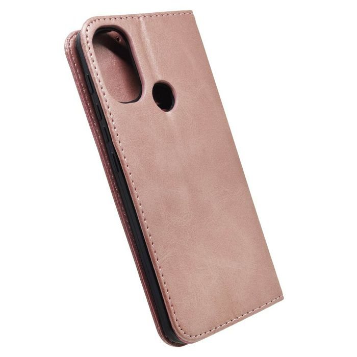 Torbica +CLASS Flip H za Motorolu Moto E20 magnetic roza