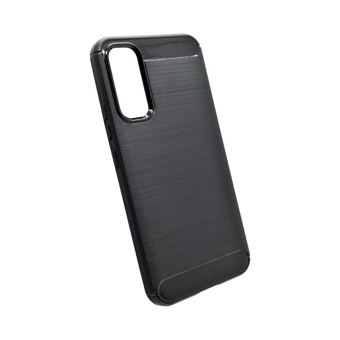 Maskica +CLASS TPU karbon mat za Samsung A34 5G, A346 crna