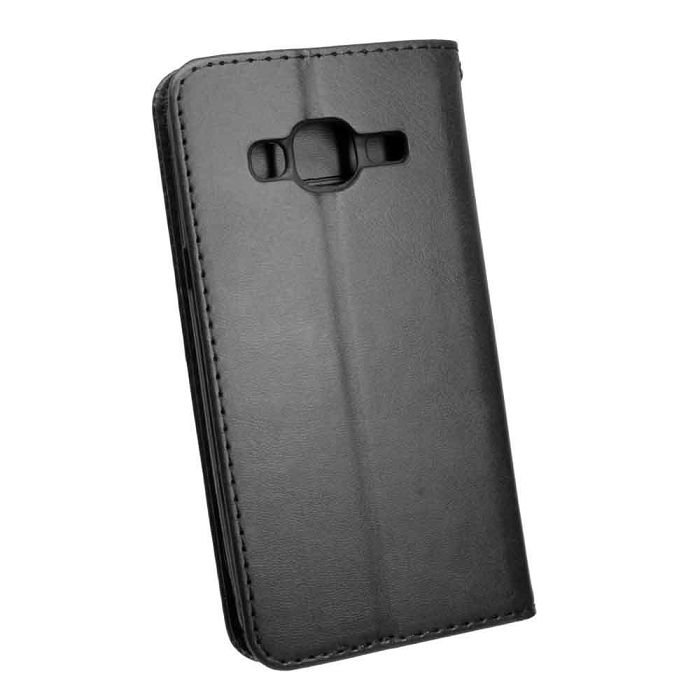 Torbica +CLASS Flip H za Samsung J3 2016, J320F magnetic crna