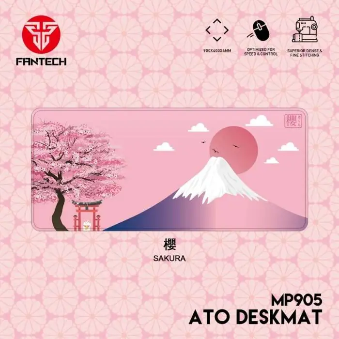 Podložak za miš Fantech 900x400x4mm ato deskmat MP905 sakura rozi
