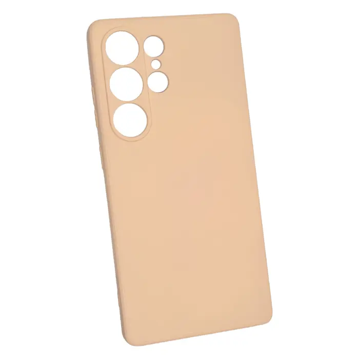 Maskica +CLASS silicone Edge za Samsung S25 Ultra, S938 breskva