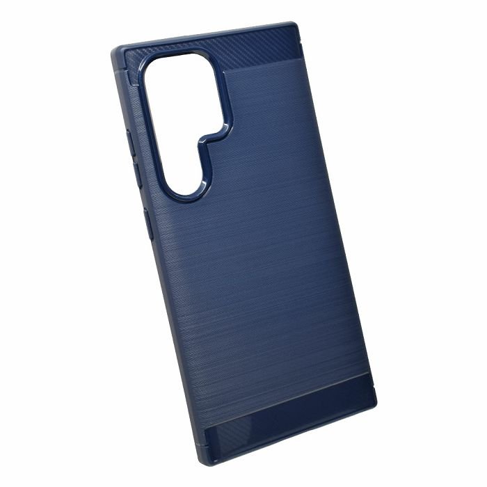 Maskica +CLASS TPU karbon mat za Samsung S24 Ultra, A928B plava